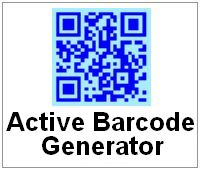 Active Barcode (QR code) Generator software